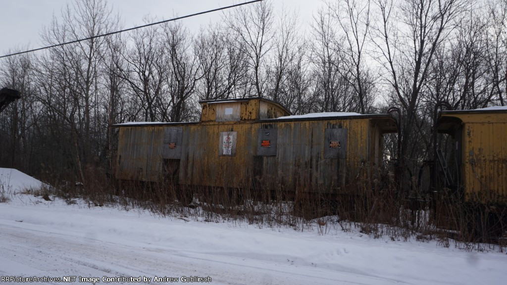 DM&IR W-184 in the Snow